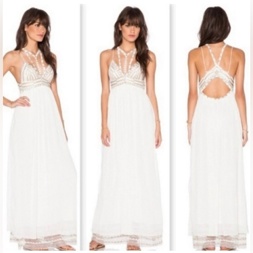 Free people Sacred Geometry Maxi Dress